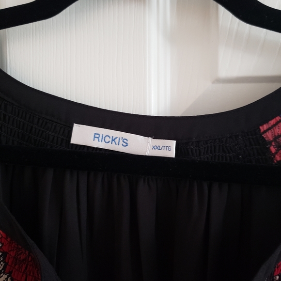 Floral boho style blouse - Picture 6 of 7